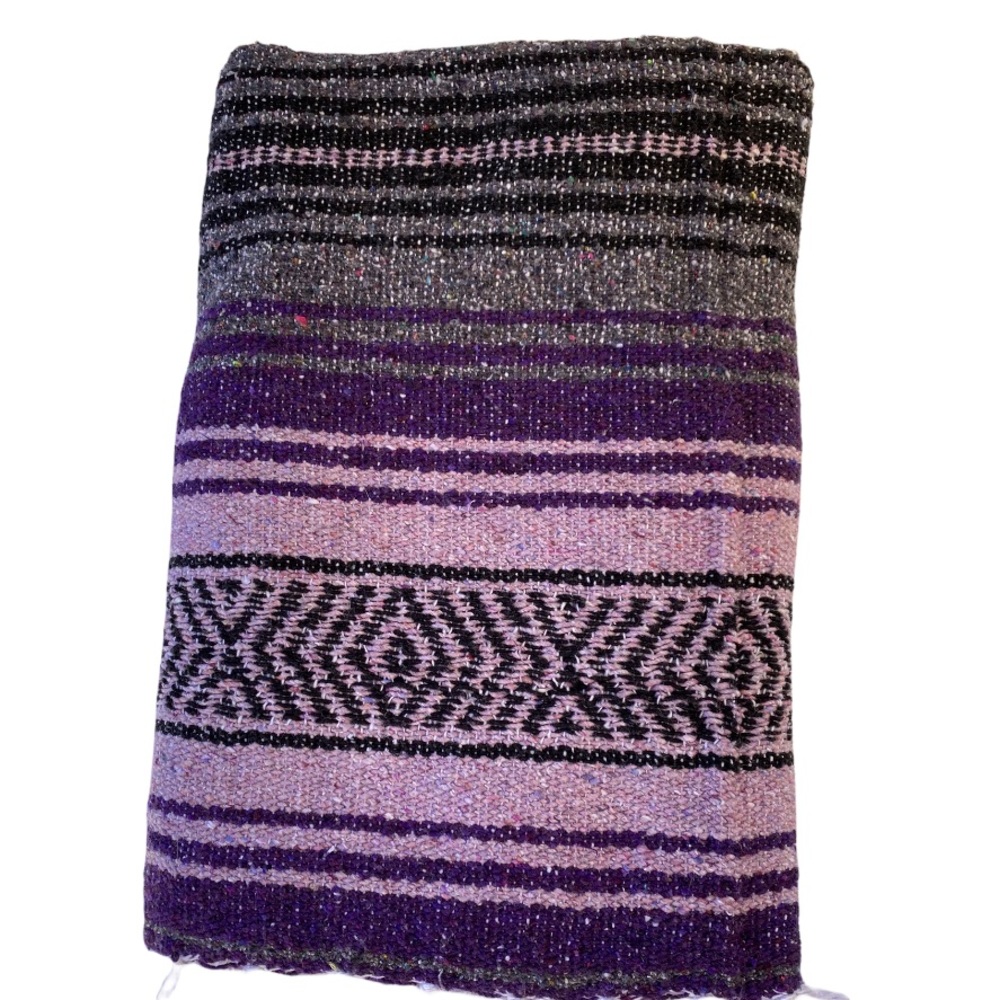 Falsa Blanket Made in Mexico, Lavender/Purple